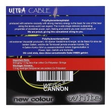 WeissCannon Tennissaite Ultra Cable weiss 12m Set