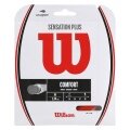 Wilson Tennissaite Sensation Plus (Komfort+Kontrolle) rot 12m Set