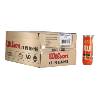 Wilson Tennisbälle Tour Clay Dose 24x3er im Karton