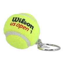 Wilson Schlüsselanhänger Tennisball US-Open 3,5cm gelb 24er Dose