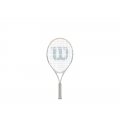 Wilson Kinder-Tennisschläger Roland Garros Elite 21in (4-7 Jahre) weiss - besaitet -