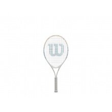 Wilson Kinder-Tennisschläger Roland Garros Elite 21in (4-7 Jahre) weiss - besaitet -