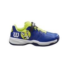 Wilson Tennisschuhe Kaos Emo Klett Allcourt 2024 blau/gelb Kleinkinder