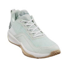 Wilson Tennisschuhe Rush Pro Lite Allcourt 2024 pearlblau/weiss Damen