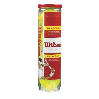 Wilson Tennisbälle Championship Extra Duty Dose 4er