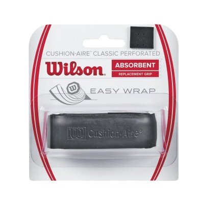 Wilson Basisband Cushion Aire Classic Perforated schwarz - 1 Stück