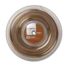 Luxilon Tennissaite Element (Haltbarkeit+Touch) bronzebraun 200m Rolle