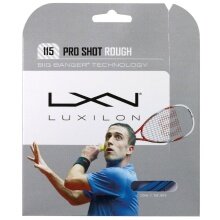 Luxilon Squashsaite Pro Shot Rough 1.15 blau 10m Set