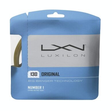 Luxilon Tennissaite BB Original 1.30 (Haltbarkeit+Kontrolle) natur 12m Set