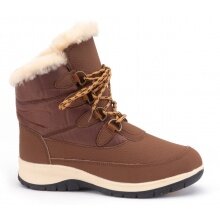 Warmbat Winterschuhe Abbott - Leder, Schafffell Innenfutter, wasserabweisend - cognacbraun Damen