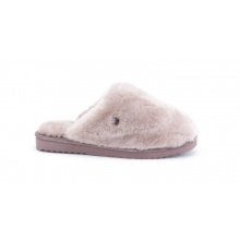 Warmbat Pantoffel Mungo Fur mit Merino Schaffell rose Hausschuhe Damen