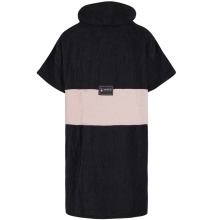 Wave Hawaii Poncho Barravento (Baumwolle/Velours) 160-190 cm schwarz Herren