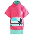 Wave Hawaii Poncho Pink Wave (Baumwolle/Viskose) 145-175 cm pink/mint Damen