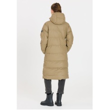 Weather Report Winter-Steppmantel Audrey Long Puffer Jacket W-Pro 5000 (wasserdicht, winddicht) coffeebraun Damen