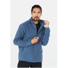 Whistler Fleecejacke Cocoon (Stehkragen, 100% Polyester) blau Herren