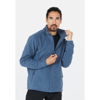 Whistler Fleecejacke Cocoon (Stehkragen, 100% Polyester) blau Herren