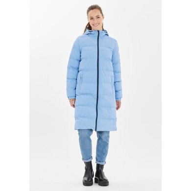 Whistler Winter-Steppmantel Abella Long Padded (Kapuze, warm, atmungsaktiv) hellblau Damen