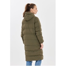 Whistler Winter-Steppmantel Abella Long Padded (Kapuze, warm, atmungsaktiv) dunkelgrün Damen