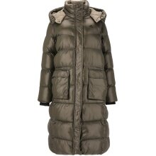 Whistler Winter-Steppmantel Lakewood Long Puffer Jacket (warm, atmungsaktiv) dunkelgrün Damen