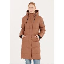 Whistler Winter-Steppmantel Audrey Long Puffer Jacket W-Pro 5000 (wasserdicht, winddicht) dunkelbraun Damen