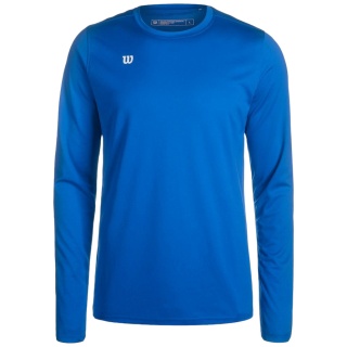 Wilson Sport-Langarmshirt Shooting Shirt blau Herren