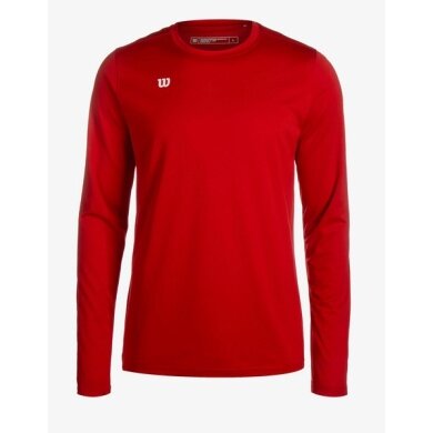 Wilson Sport-Langarmshirt Shooting Shirt rot Herren