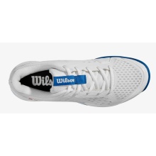 Wilson Tennisschuhe Rush Pro L Allcourt 2024 weiss/blau Kinder