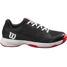 Wilson Tennisschuhe Rush Pro L Allcourt 2024 schwarz/rot Kinder