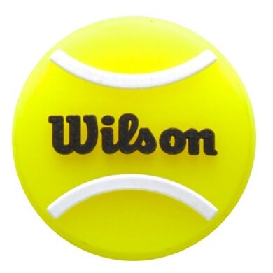 Wilson Schwingungsdämpfer Roland Garros Logo gelb/weiss/schwarz - 1 Stück