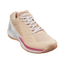 Wilson Tennisschuhe Rush Pro Ace Clay/Sandplatz 2024 pfirsischorange/weiss Damen