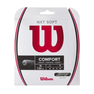 Wilson Tennissaite NXT Soft (Armschonung+Touch) silber 12m Set