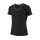 Wilson Tennis-Shirt Team V-Neck schwarz Mädchen