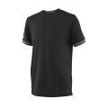 Wilson Tennis-Tshirt Team Solid schwarz Jungen