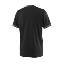 Wilson Tennis-Tshirt Team Solid schwarz Jungen