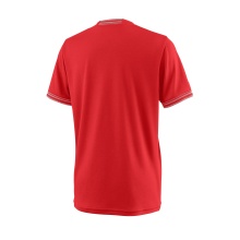 Wilson Tshirt Team Solid rot Jungen