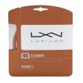 Besaitung mit Tennissaite Luxilon Element (Haltbarkeit+Touch) bronze