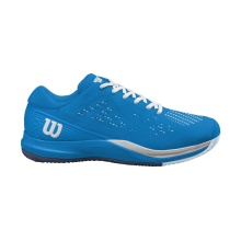 Wilson Tennisschuhe Rush Pro Ace Clay/Sandplatz (2E/weit) 2024 frenchblau Herren