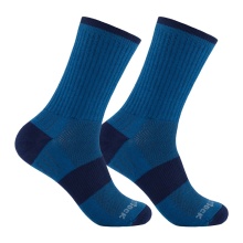 Wrightsock Wandersocke Crew Escape (extra Frottee-Polsterung) azurblau - 1 Paar