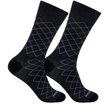 Wrightsock Alltag-Wandersocke Crew Stride schwarz - 1 Paar