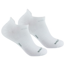 Wrightsock Laufsocke Sneaker Coolmesh II Run Tab (dünn, gepolstert) weiss - 1 Paar