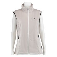 X-Bionic Weste Softshell Classic LogoPrint silbergrau Damen