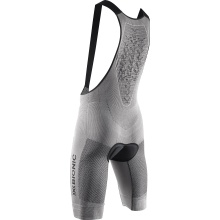 X-Bionic Fahrradhose Bike Fennec 4.0 BIB Short grau Herren