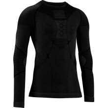 X-Bionic Funktions-Langarmshirt Rundhals Apani 4.0 Merino Unterwäsche schwarz/schwarz Herren