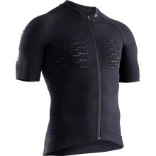 X-Bionic Fahrradshirt Bike Effektor 4.0 Full-Zip Kurzarm schwarz Herren