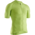 X-Bionic Fahrradshirt Bike Effektor 4.0 Full-Zip Kurzarm lime Herren