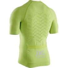 X-Bionic Fahrradshirt Bike Effektor 4.0 Full-Zip Kurzarm lime Herren