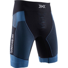 X-Bionic Laufhose Short Running Effektor 4.0 kurz schwarz/blau Herren