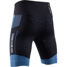 X-Bionic Laufhose Short Running Effektor 4.0 kurz schwarz/blau Herren