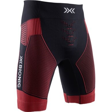 X-Bionic Laufhose Short Running Effektor 4.0 kurz schwarz/orange Herren