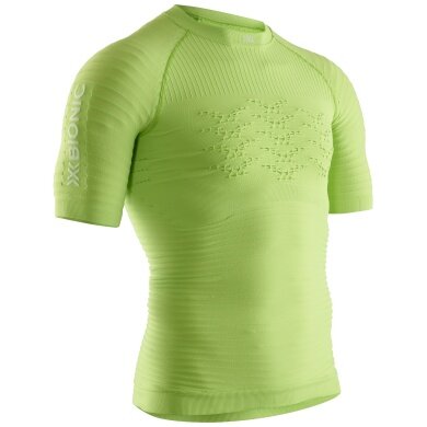 X-Bionic Laufshirt Running Effektor 4.0 Kurzarm enganliegend limegrün Herren